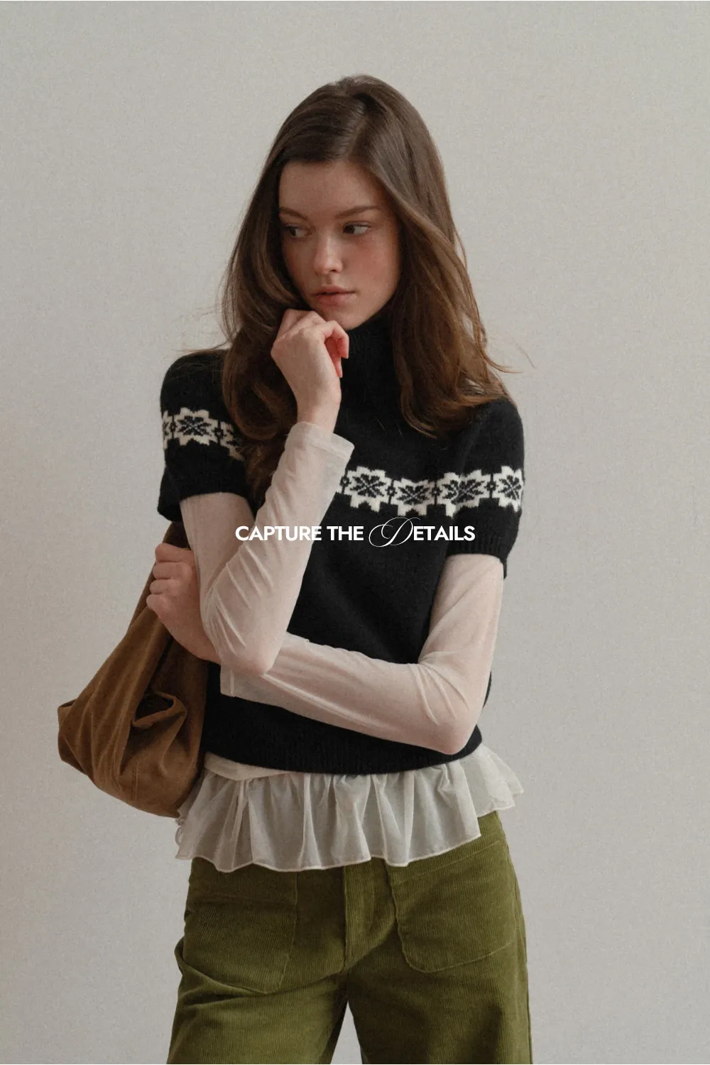 Fair Isle Sweater & Cardigan Set