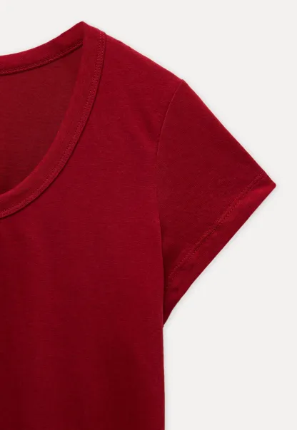 Women’s Basic Scoop Neck T-Shirt