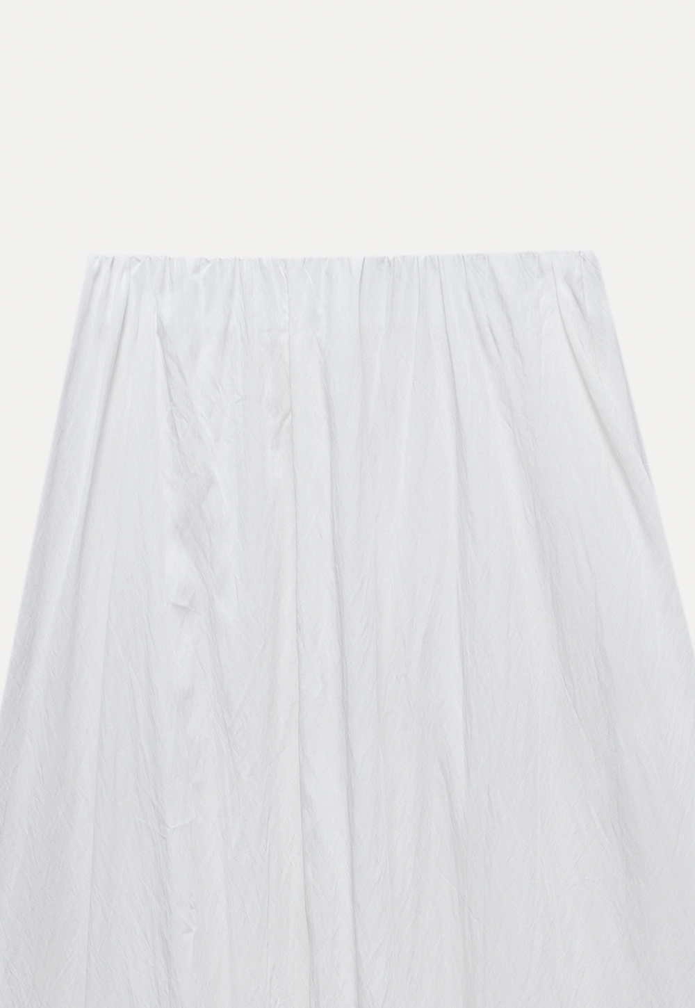 Women's High Waist Maxi Skirt with Flowing Hem