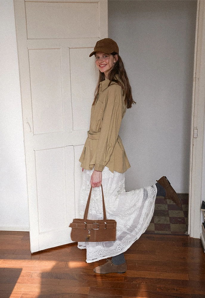 Belted Utility Shirt