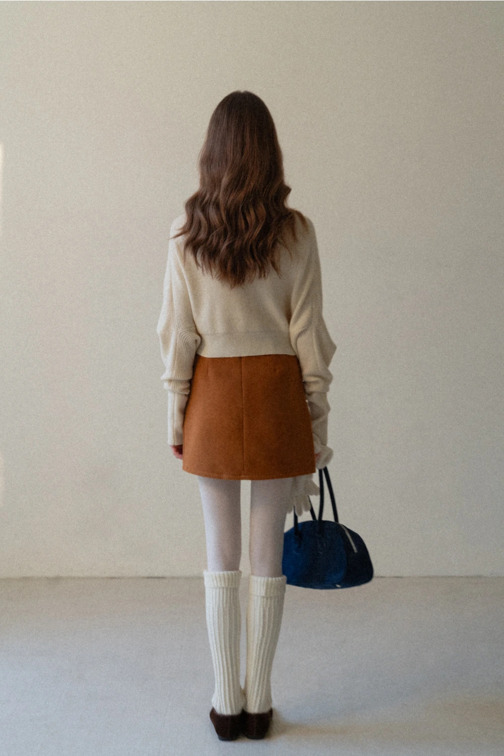 Basic A-Line Wool Skirt