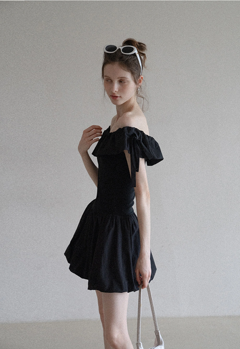 Women’s Cute Off Shoulder Ruffle Dress
