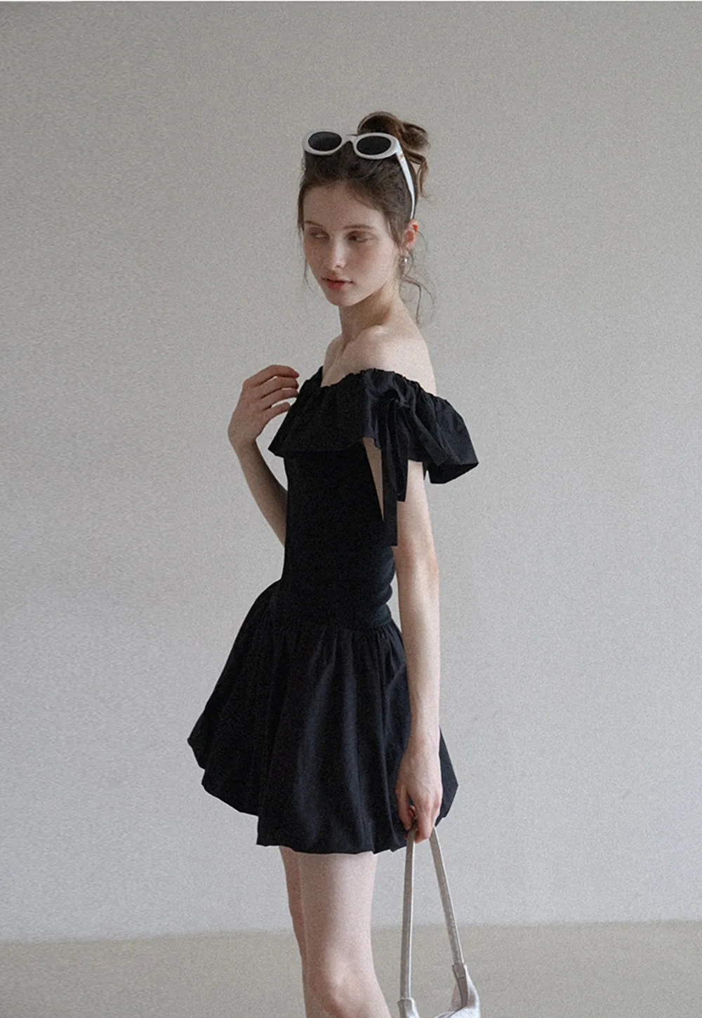 Women’s Cute Off Shoulder Ruffle Dress