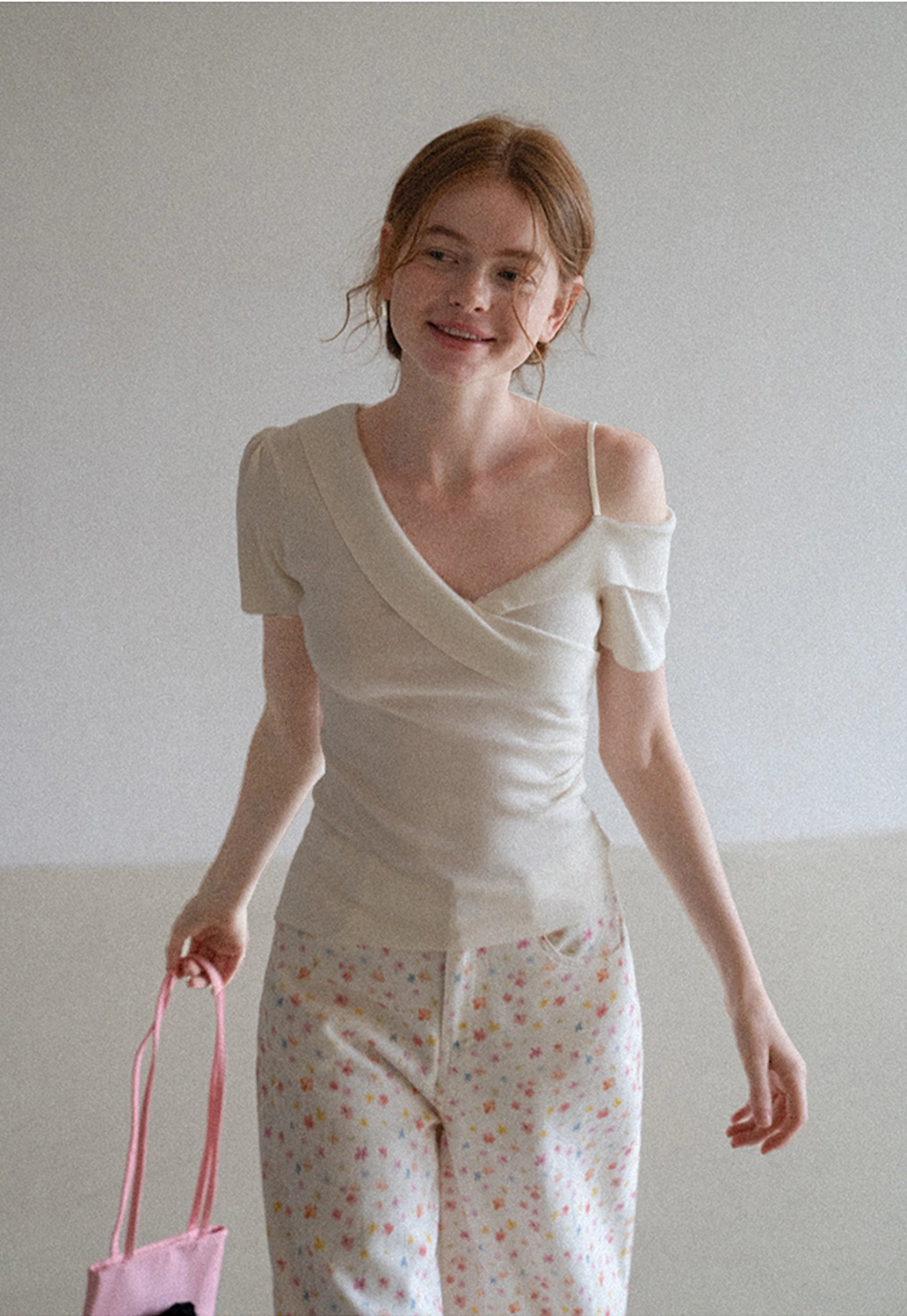 Women's Asymmetrical One Shoulder Top