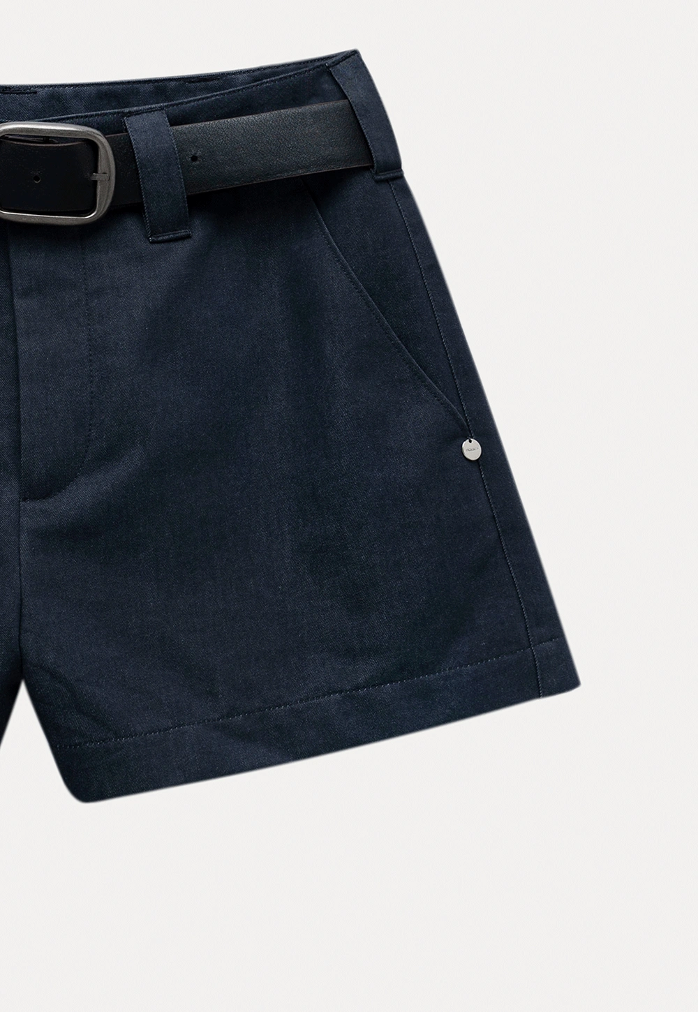 Women’s High Waist Belted Shorts