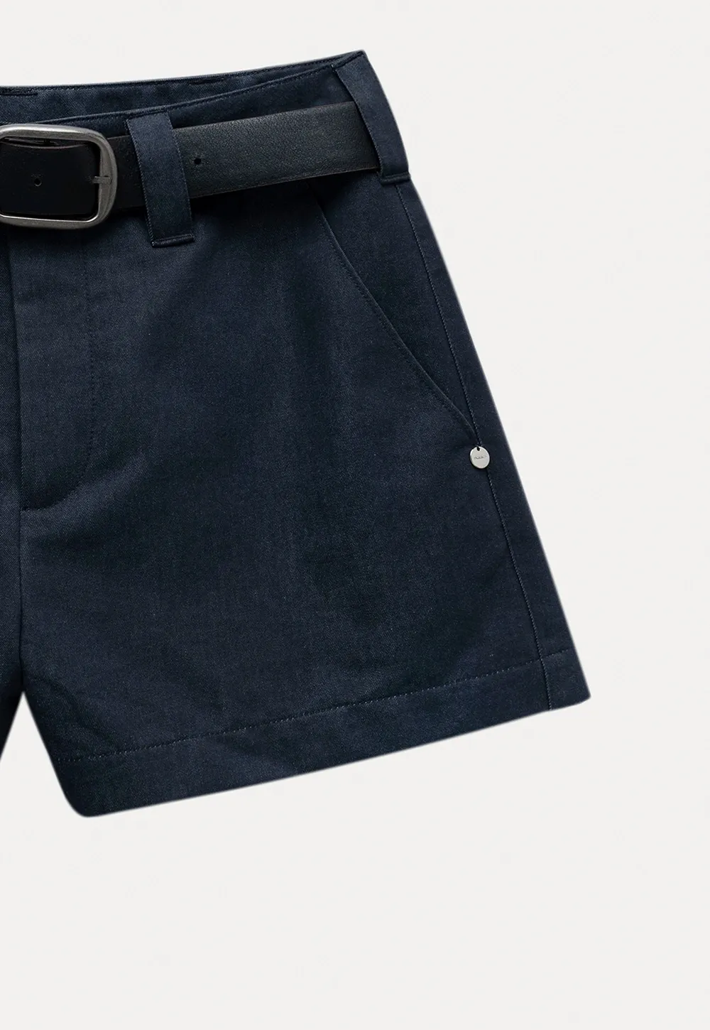 Women’s High Waist Belted Shorts