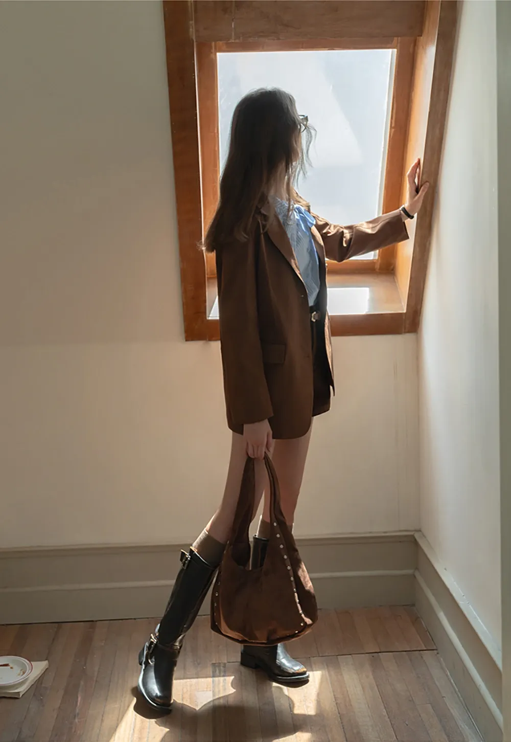 Vintage Belted Corduroy Shorts