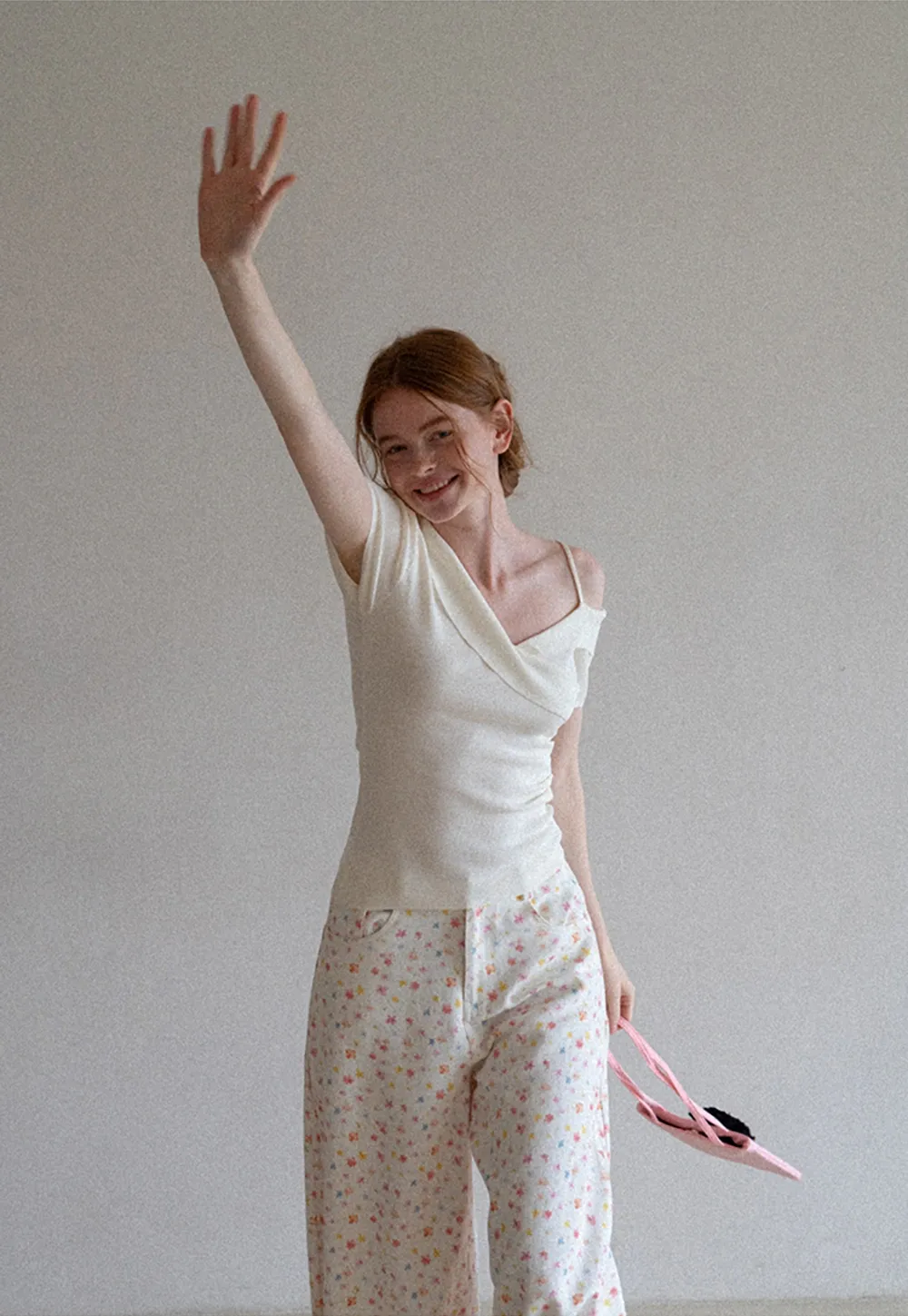 Women's Asymmetrical One Shoulder Top