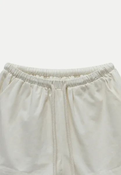 Women's Elastic Waist Casual Wide Leg Shorts