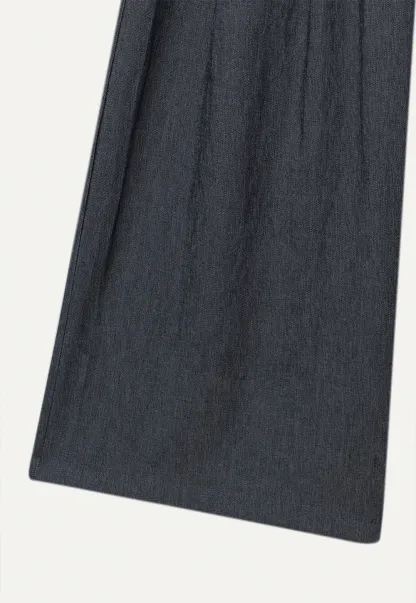 Women’s High-Waist Pleated Wide-Leg Pants