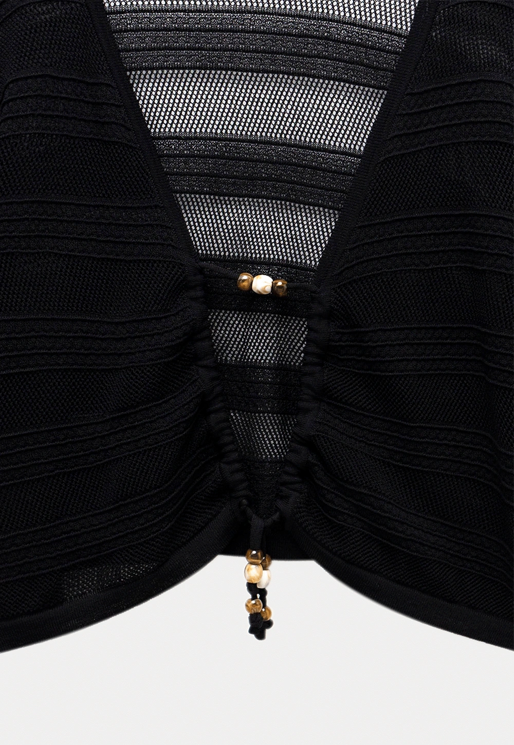 Women's Hollow Out Knit Long Sleeve Cardigan