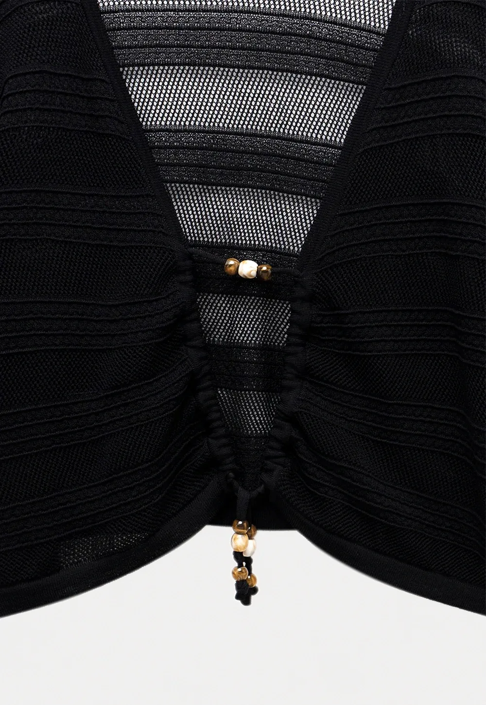 Women's Hollow Out Knit Long Sleeve Cardigan