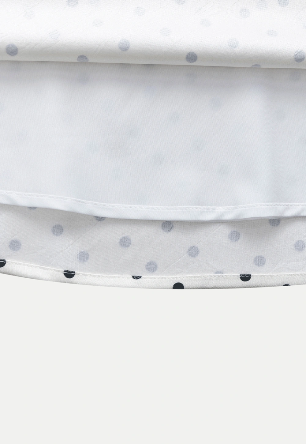 Women’s High Waist Polka Dot A-Line Mini Skirt