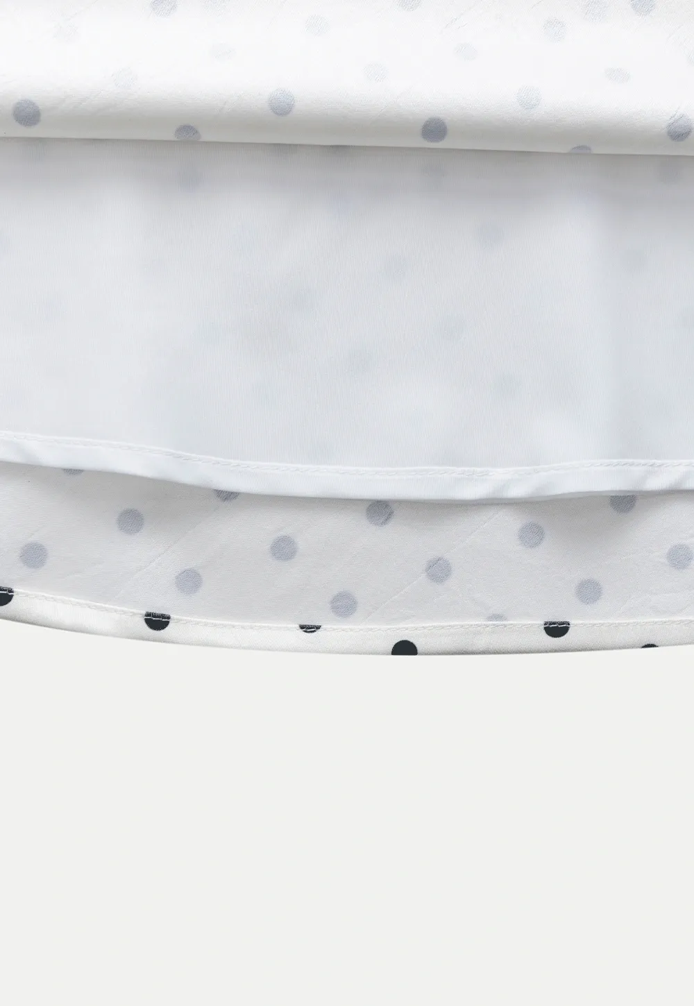 Women’s High Waist Polka Dot A-Line Mini Skirt
