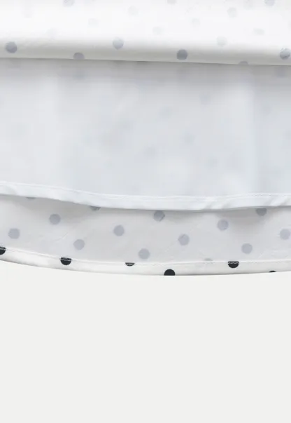 Women’s High Waist Polka Dot A-Line Mini Skirt