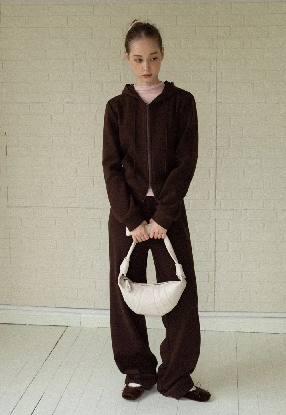 Basic Mock Neck Long Sleeve Top