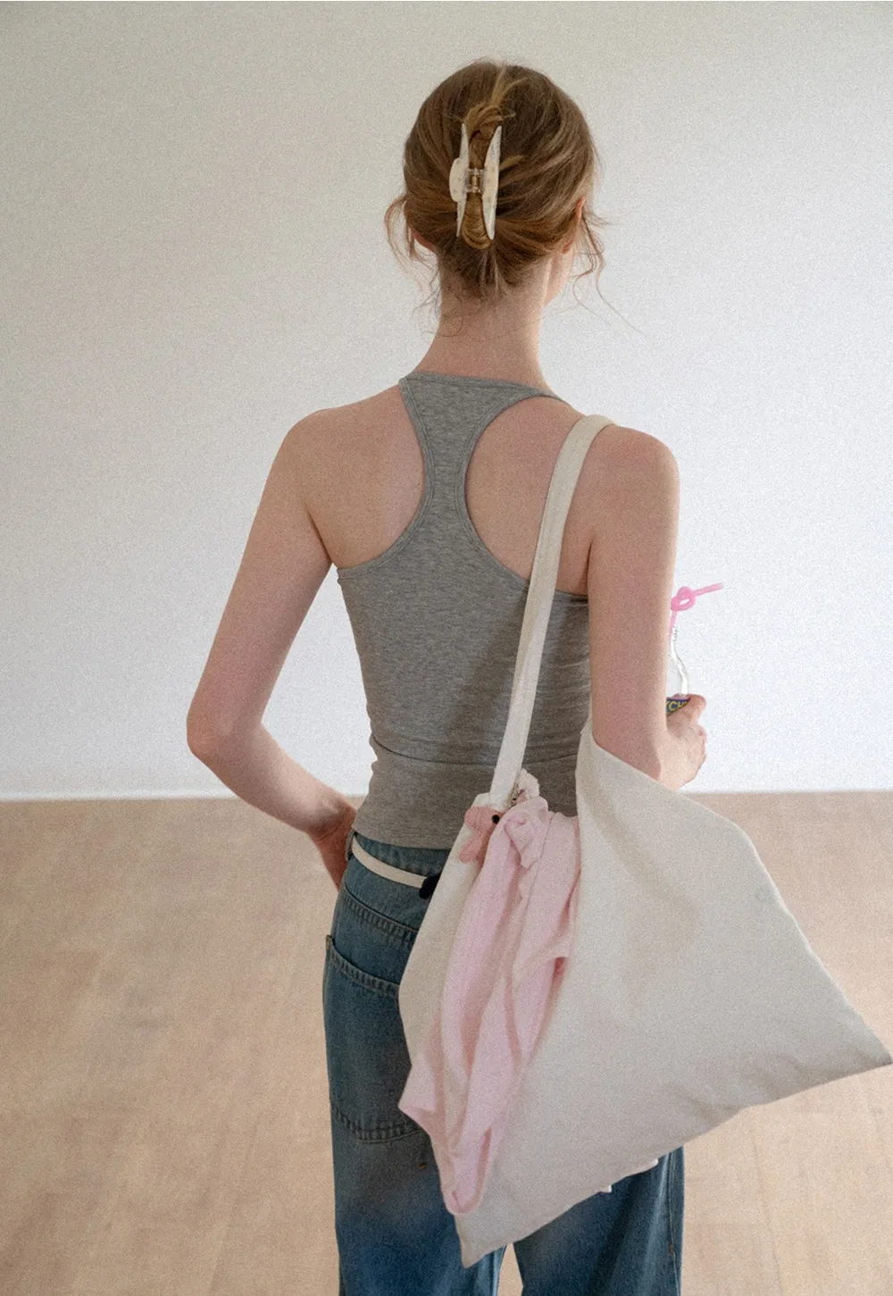 Women Scoop Neck Long Sleeve Basic Layering Top