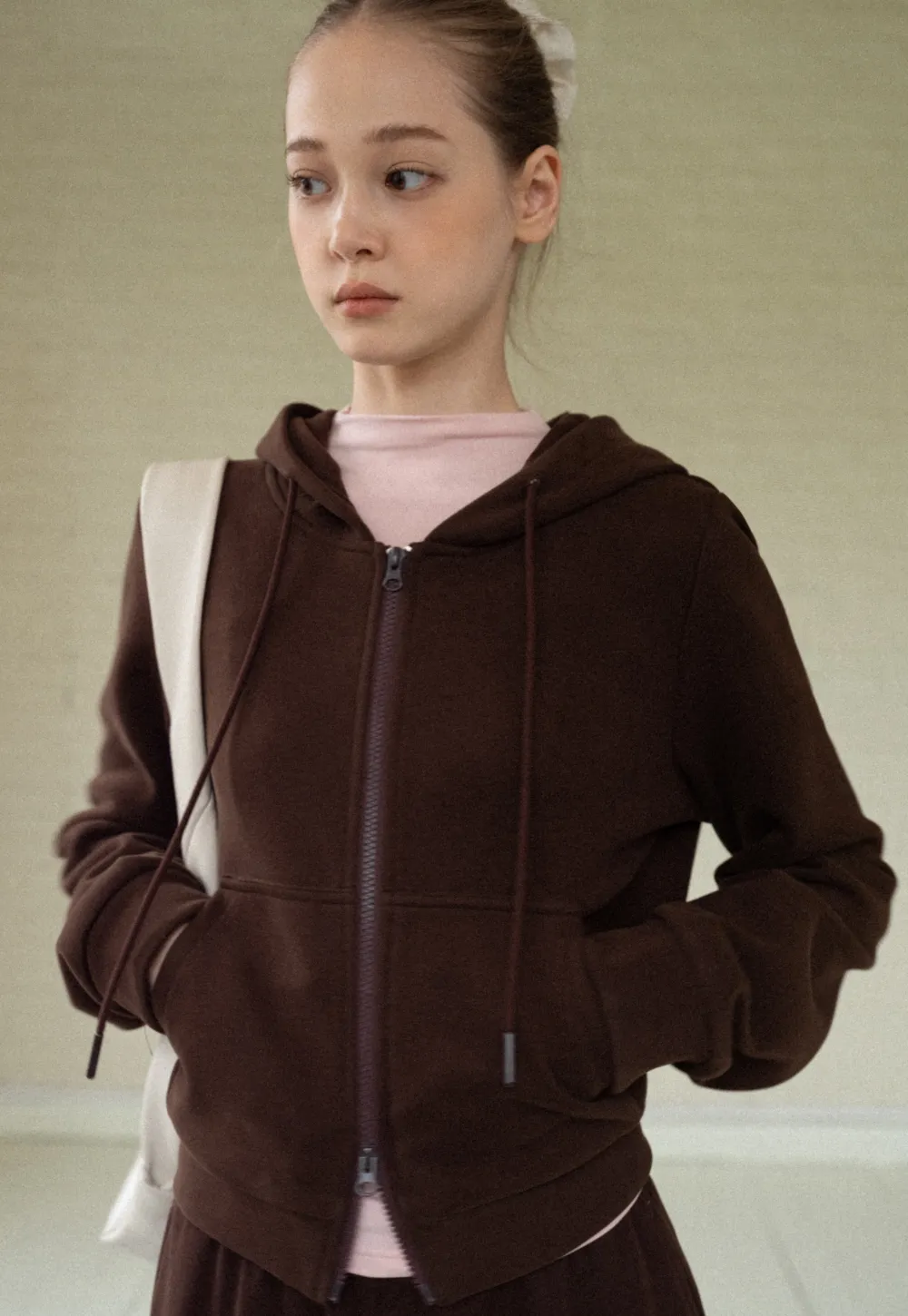 Basic Mock Neck Long Sleeve Top