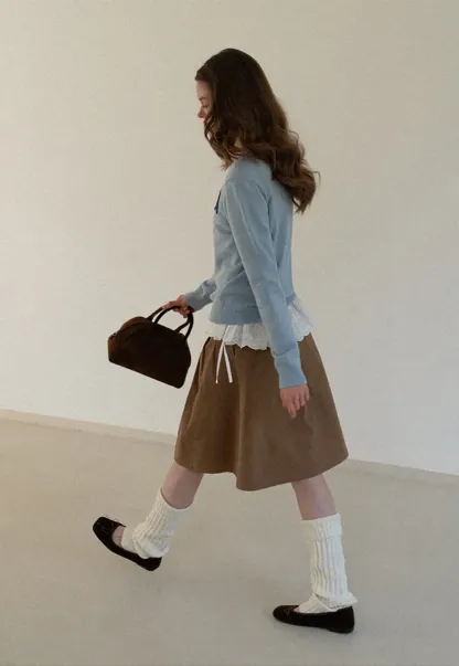 Letter Patch Knit Sweater