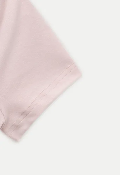 Ruched Trim Wrap Style T-Shirt