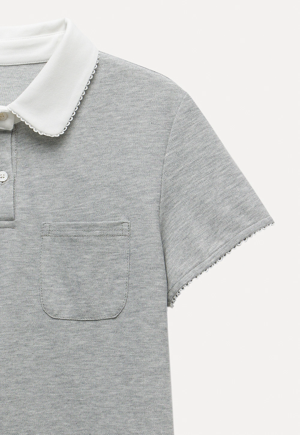 Women’s Contrast Collar Polo T-Shirt