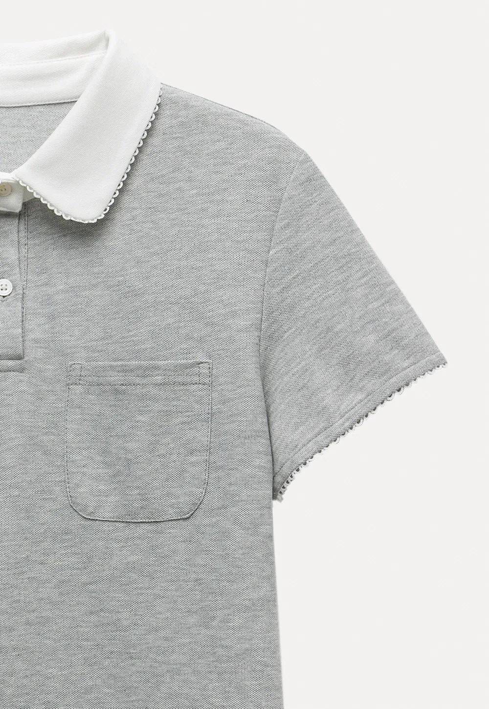 Women’s Contrast Collar Polo T-Shirt