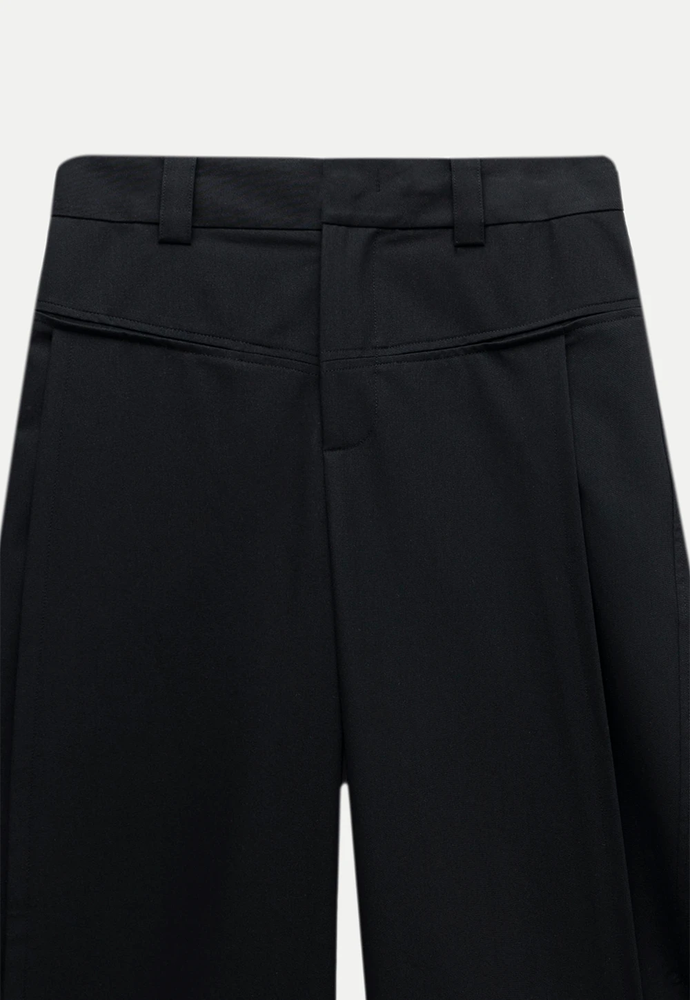 Wide Leg Tailored Pants