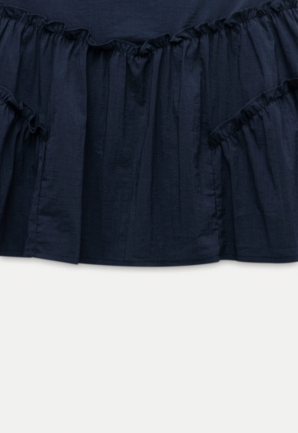 Ruffled Tiered Mini Skirt