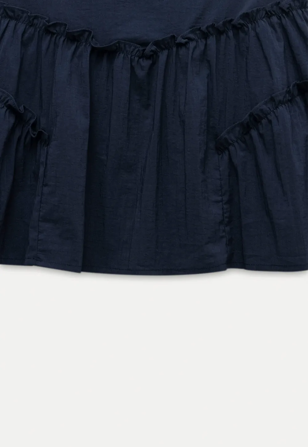 Ruffled Tiered Mini Skirt