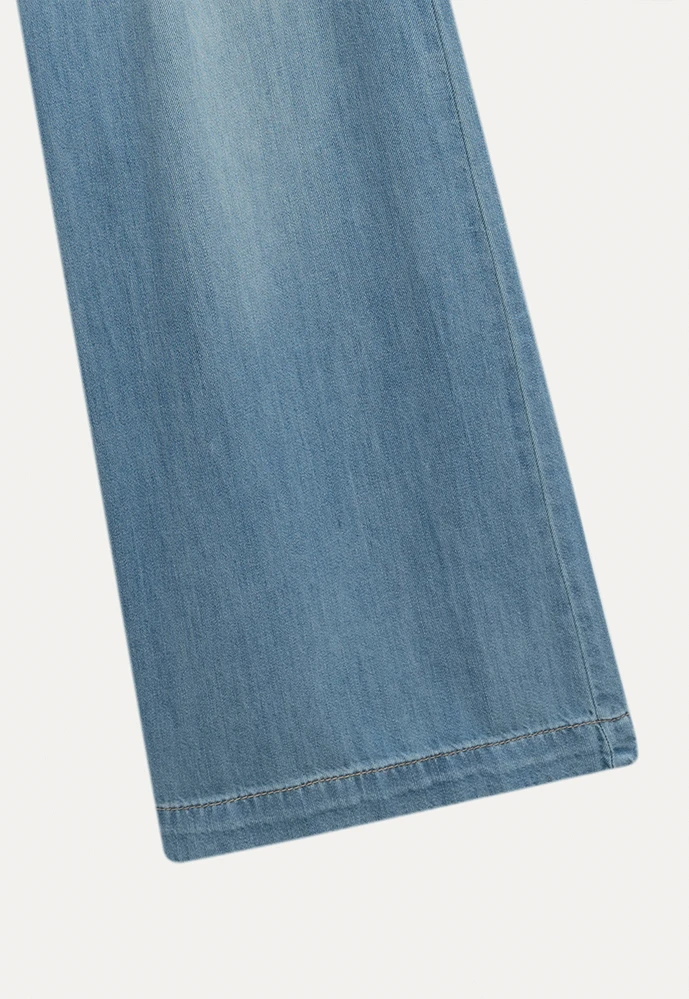 Women’s Wide-Leg High-Rise Denim Jeans