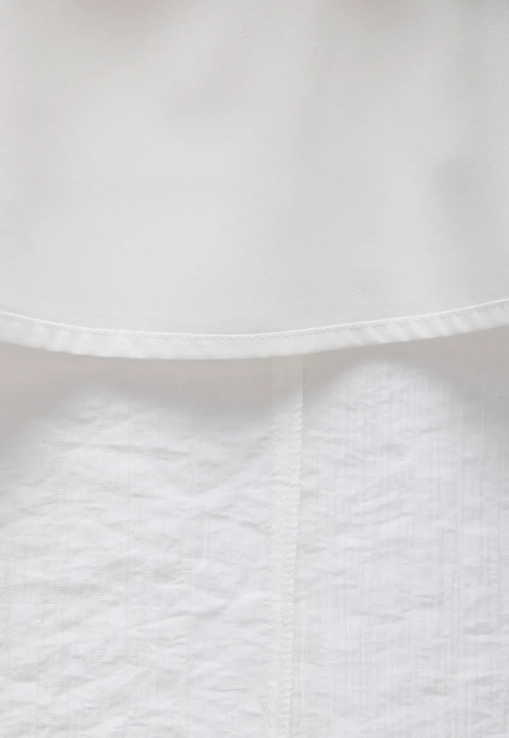 White Puff Sleeve Cottagecore Midi Dress