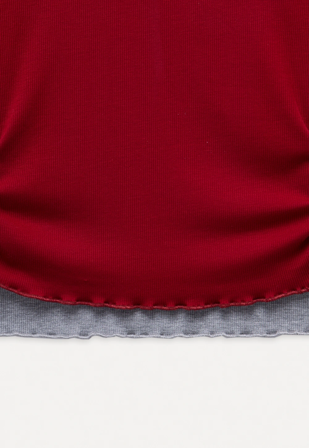 Women's Layered Look Short Sleeve T-Shirt