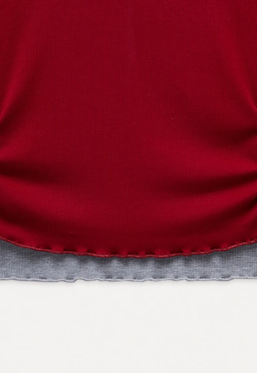 Women's Layered Look Short Sleeve T-Shirt