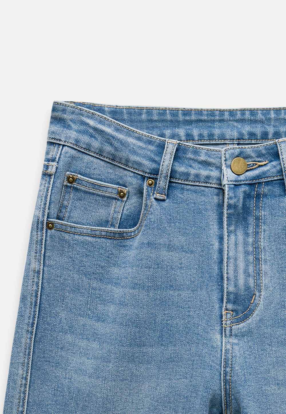High Waist Flared Jeans