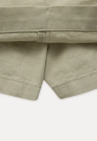 Women’s Cargo Mini Skirt with Flap Pockets