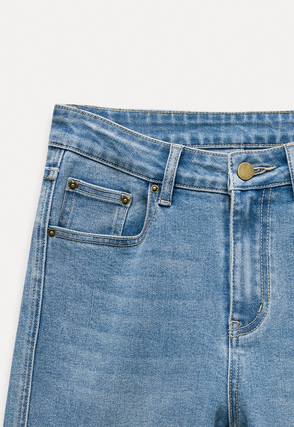 High Waist Flared Jeans