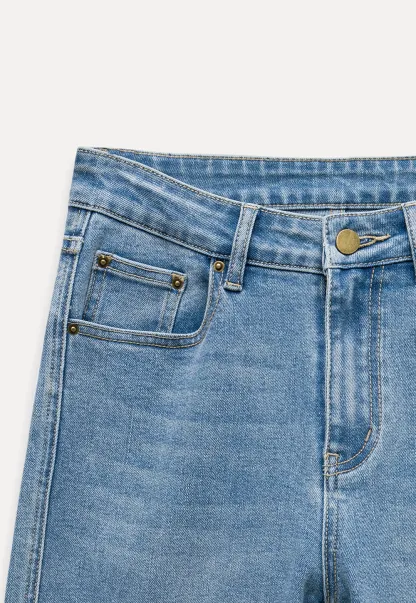 High Waist Flared Jeans