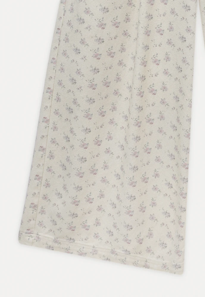 Women’s Ditsy Floral Wide-Leg Pants