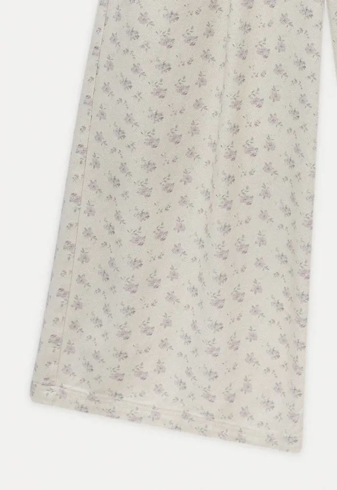 Women’s Ditsy Floral Wide-Leg Pants