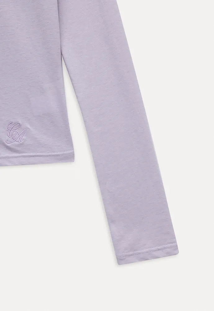 Women’s Cropped Long-Sleeve Tee