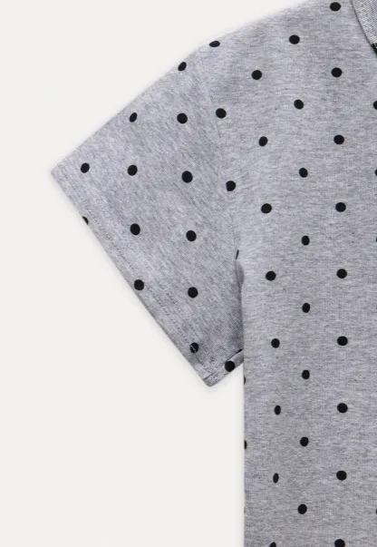 Polka Dot Tee & Scrunchie Set
