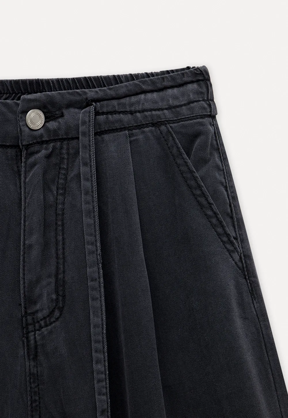 Drawstring Palazzo Pants