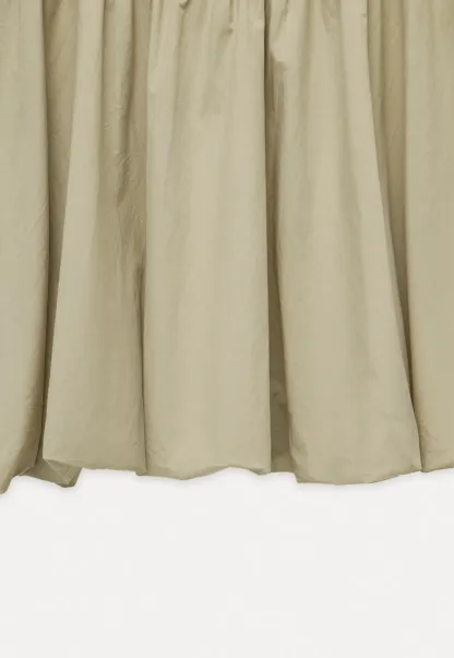 Peter Pan Collar Puff Sleeve Mini Dress