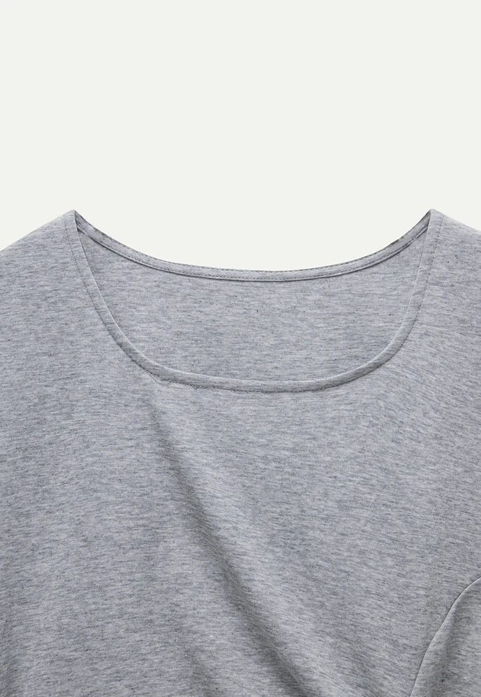 Women’s Asymmetrical Side-Twist Tee