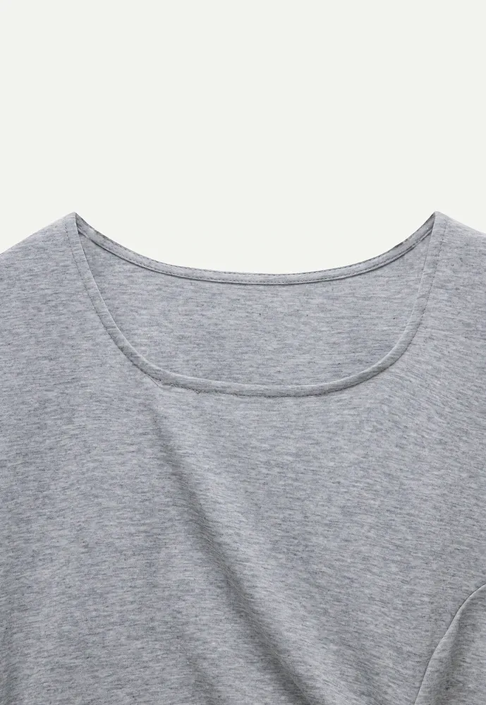 Women’s Asymmetrical Side-Twist Tee