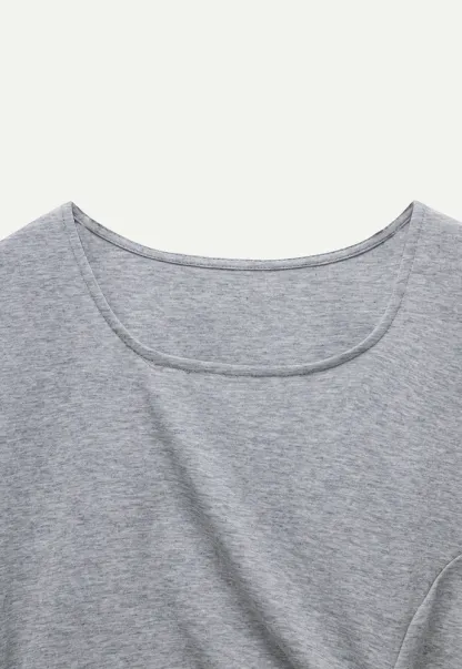 Women’s Asymmetrical Side-Twist Tee