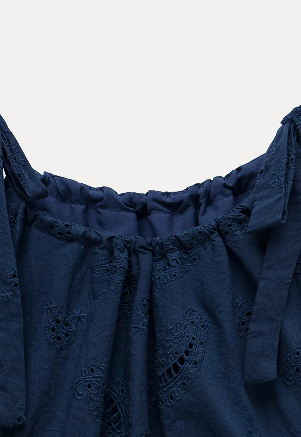 Eyelet Embroidered Cami Top