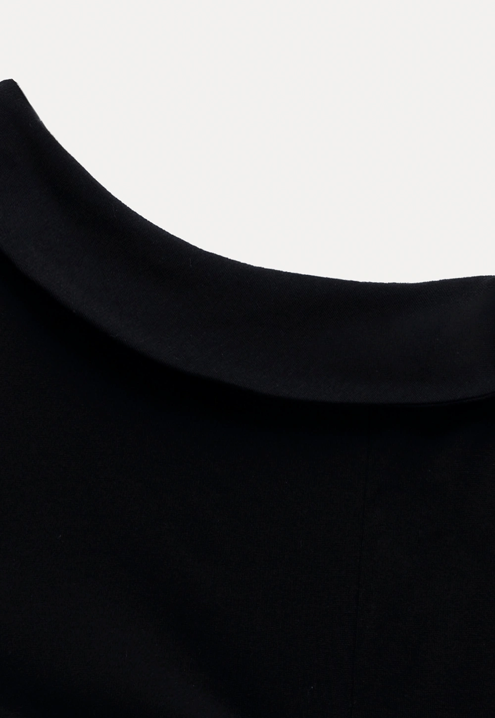 Belted Asymmetric Off-Shoulder Top