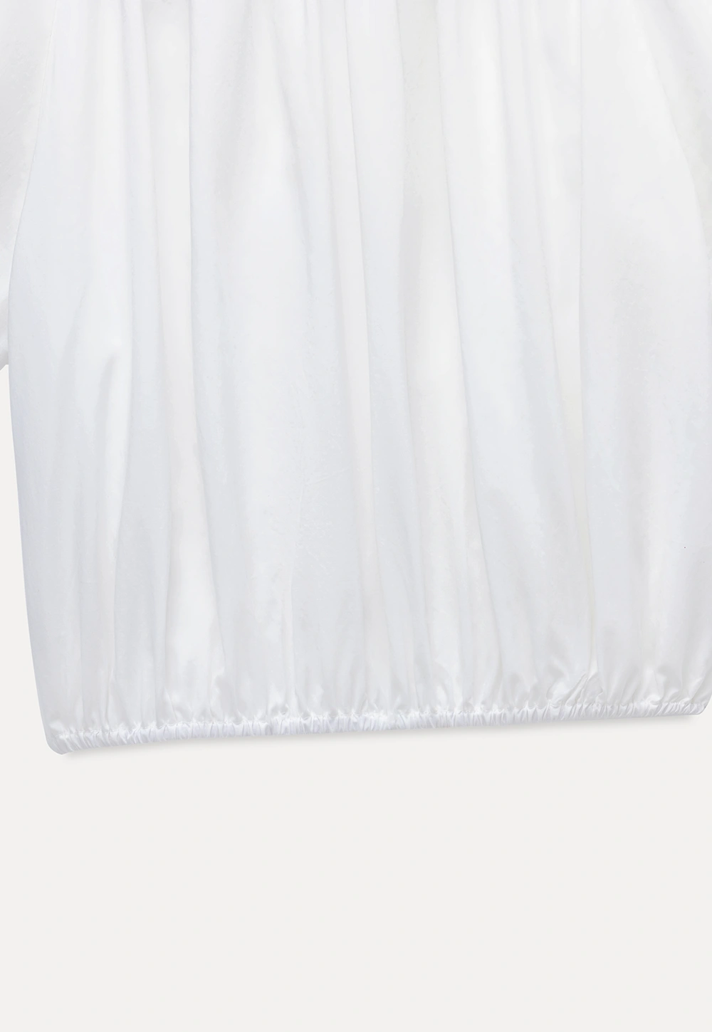 Ruffled Off-Shoulder Peasant Blouse