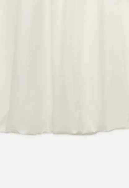 Ruffle Neck Babydoll Mini Dress